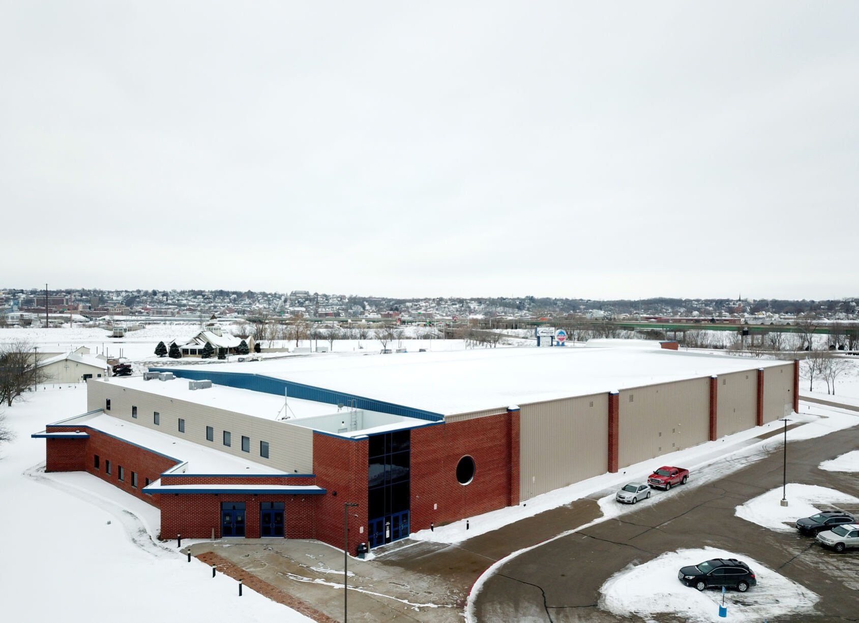 Mystique Community Ice Center is located on Chaplain Schmitt Island in Dubuque.    PHOTO CREDIT: JESSICA REILLY