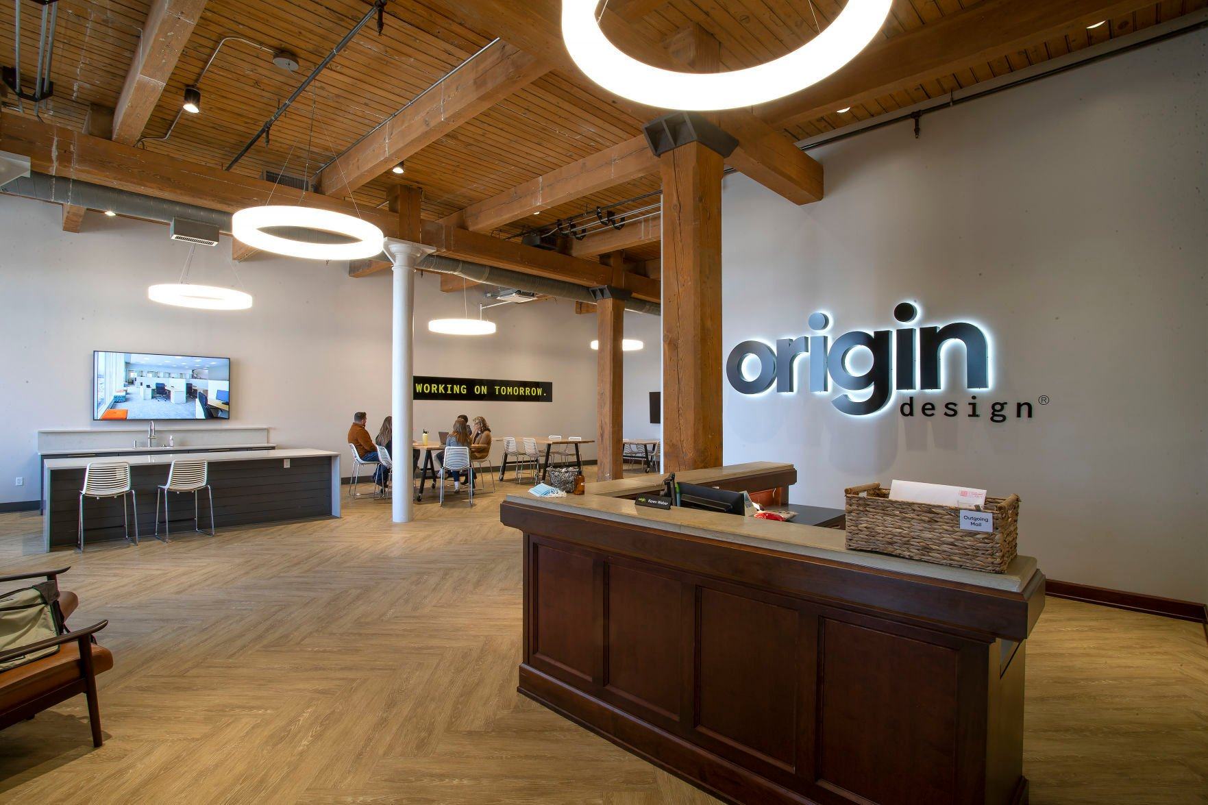 The interior of Origin Design at 137 Main St. in Dubuque.    PHOTO CREDIT: Stephen Gassman