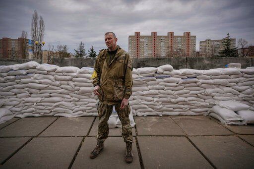 Ukrainian activist and veteran of the war in the country
