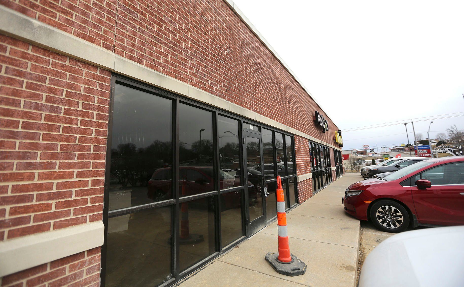 The exterior of Clean Laundry, located at 3301 Pennsylvania Ave., which the owners hope to open in two months. The store will be coinless with touchscreen machines.    PHOTO CREDIT: Dave Kettering