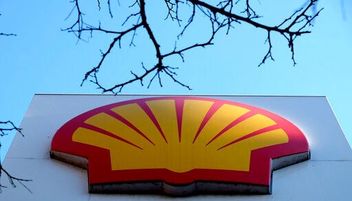 Energy giant Shell said today that it will stop buying Russian oil and natural gas and shut down its service stations, aviation fuels and other operations in the country.    PHOTO CREDIT: Kirsty Wigglesworth