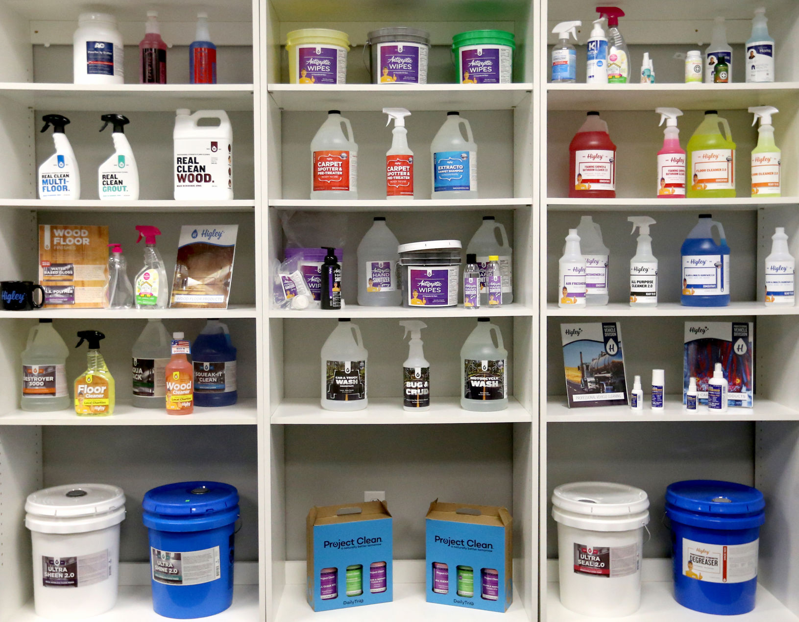 Products at Higley Industries in Dyersville, Iowa.    PHOTO CREDIT: JESSICA REILLY