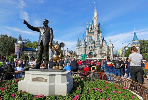 With some workers across the U.S. threatening a walkout today, The Walt Disney Co. finds itself in a balancing act between the expectations of a diverse workforce and demands from an increasingly polarized, politicized marketplace.    PHOTO CREDIT: John Raoux