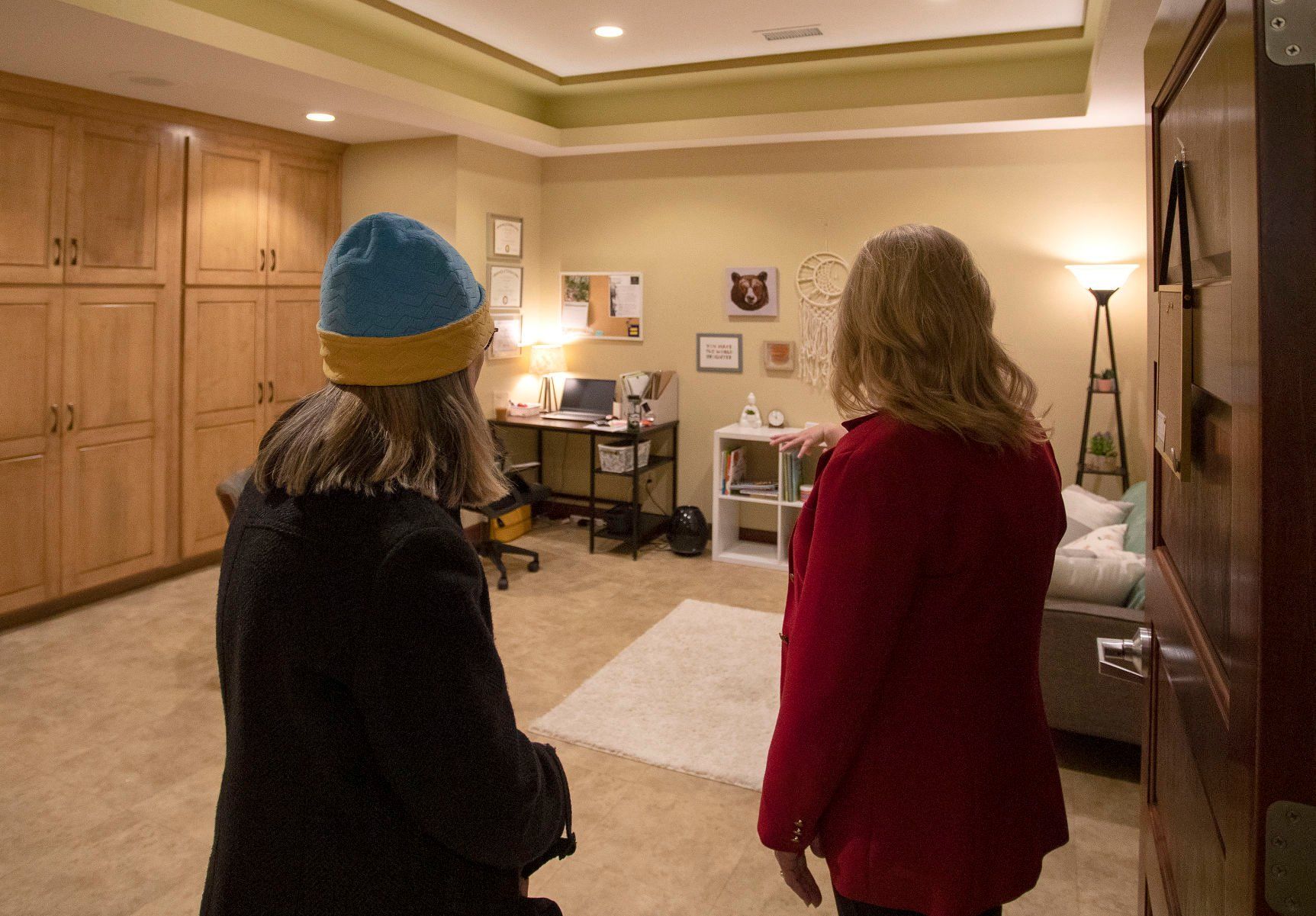 Visitors tour the new clinic and office space at Covenant Family Solutions in Dubuque on Thursday, March 24, 2022    PHOTO CREDIT: Stephen Gassman