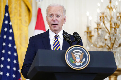 The Biden administration is launching what it says is a one-stop website that will help people in the United States access COVID-19 tests, vaccines and treatments, along with status updates on infection rates where they live.    PHOTO CREDIT: Patrick Semansky