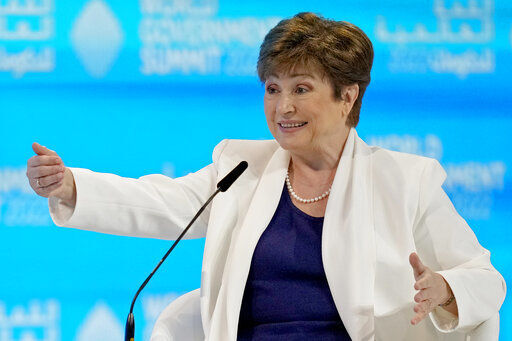 International Monetary Fund Managing Director Kristalina Georgieva.    PHOTO CREDIT: Ebrahim Noroozi