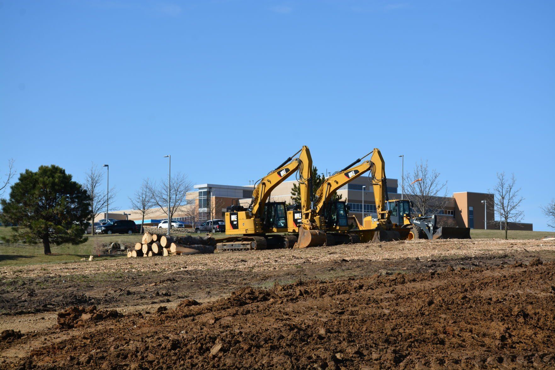 Southwest Health has begun making infrastructure improvements to property on the north and west sides of the Platteville hospital.    PHOTO CREDIT: Contributed