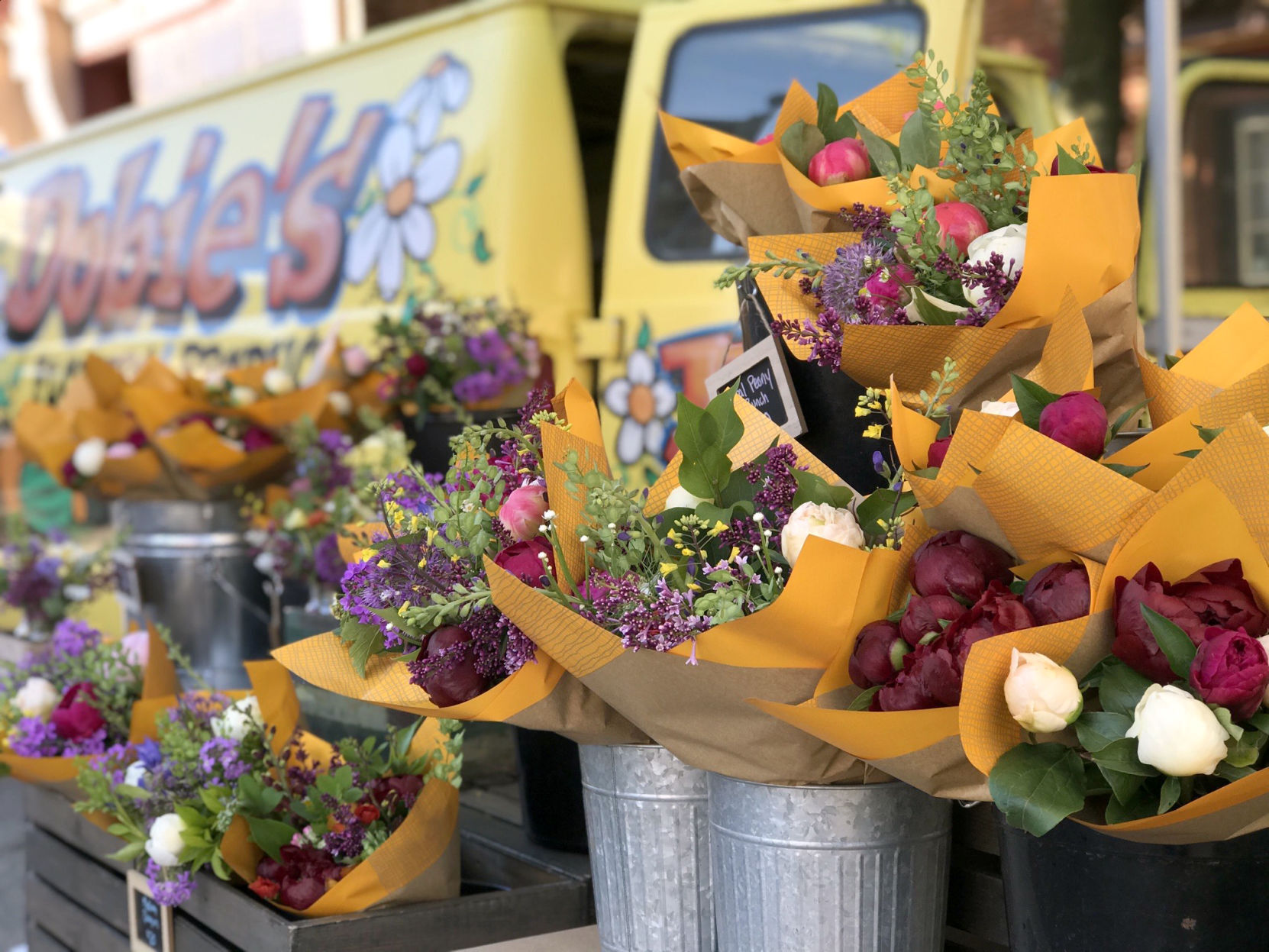 Dobie’s Flowers & Produce, based in Durango, Iowa.    PHOTO CREDIT: Contributed