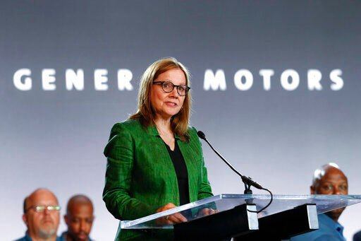 General Motors CEO Mary Barra.    PHOTO CREDIT: The Associated Press