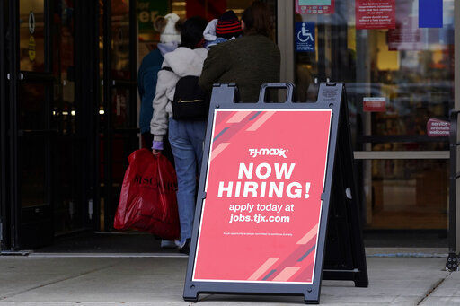 Fewer Americans applied for jobless aid for the week ending June 18, according to the Labor Department.    PHOTO CREDIT: Nam Y. Huh