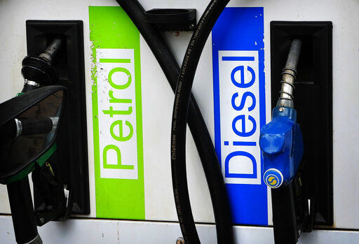 A fuel ststion is seen in Mumbai, India, Saturday, June 11, 2022. India and other Asian nations are becoming an increasingly vital source of oil revenues for Moscow as the U.S. and other Western countries cut their energy imports from Russia in line with sanctions over its war on Ukraine. (AP Photo/Rajanish kakade)    PHOTO CREDIT: Rajanish Kakade