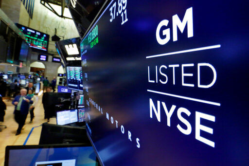 General Motors will reinstate quarterly dividend payments that were suspended during the pandemic that shut down its factories.     PHOTO CREDIT: Richard Drew