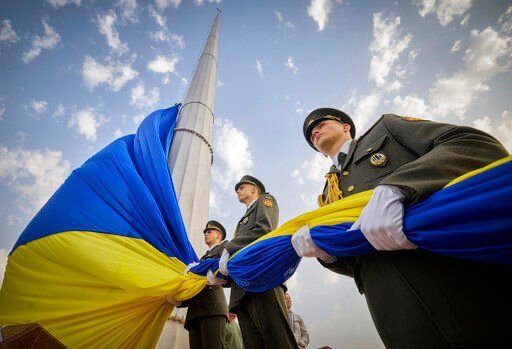 On the eve of Ukraine’s independence day, there is increasing unease that Moscow could be focusing on specific government and civilian targets. The United States reinforced those concerns when its embassy in Kyiv issued a security alert.    PHOTO CREDIT: Ukrainian Presidential Press Office via AP