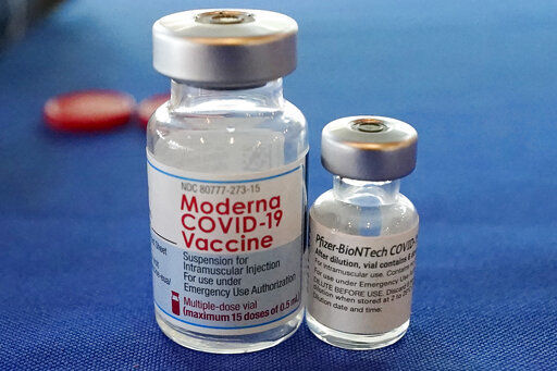 Moderna is suing its main competitors Pfizer and the German drugmaker BioNTech, accusing the rivals of copying Moderna’s technology in order to make their vaccine.    PHOTO CREDIT: Rogelio V. Solis