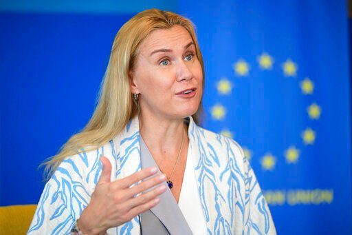 The European Commissioner for Energy Kadri Simson says the EU