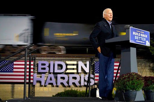 President Joe Biden says a tentative railway labor agreement has been reached, averting a potentially devastating strike before the midterm elections. Biden said today the tentative deal will keep the “critical rail system” working and avoid economic disruption.    PHOTO CREDIT: Andrew Harnik