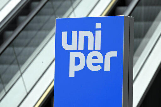 FILE --Logo of the energy supplier Uniper at the group headquarters in Duesseldorf, Germany.    PHOTO CREDIT: Roberto Pfeil