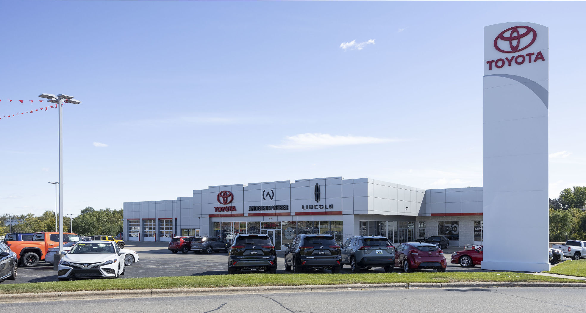 Anderson-Weber Toyota in Dubuque is celebrating its 70th anniversary this month.    PHOTO CREDIT: Stephen Gassman