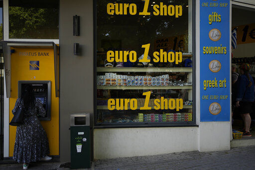Inflation in 19 European countries using the euro currency hits another record at 10% as energy prices soar.     PHOTO CREDIT: Thanassis Stavrakis