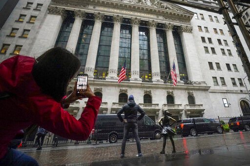 Stocks are opening sharply higher again on Wall Street as the market continues to claw back more of the ground it lost in a miserable several weeks that brought the S&P 500 to its lowest point of the year last Friday.     PHOTO CREDIT: Bebeto Matthews