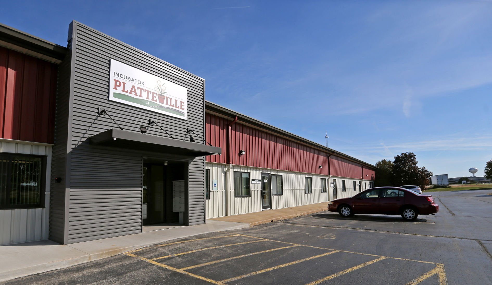The Platteville Business Incubator in Platteville, Wis.    PHOTO CREDIT: JESSICA REILLY