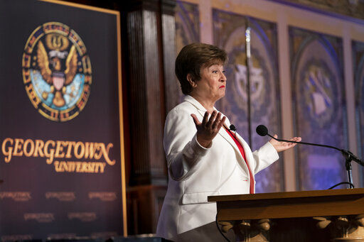 International Monetary Fund Managing Director Kristalina Georgieva.    PHOTO CREDIT: J. Scott Applewhite