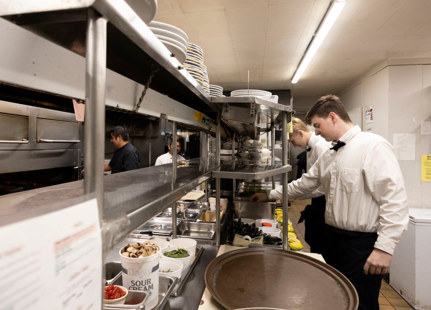 The kitchen at Timmerman’s Supper Club in East Dubuque, Ill., on Saturday, Oct. 8, 2022.    PHOTO CREDIT: Stephen Gassman