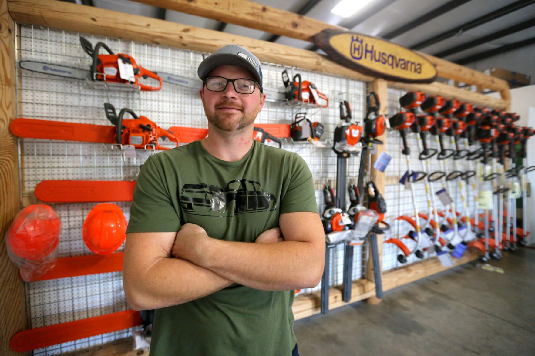 Andrew Mortenson is the new owner at McGovern Hardware at 3131 Cedar Crest Ridge in Dubuque.    PHOTO CREDIT: JESSICA REILLY