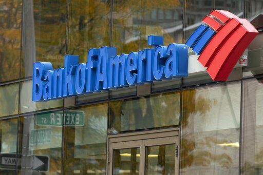 Bank of America’s profits fell by 8% in the third quarter as the bank set aside cash to cover potential loan losses. It’s the latest bank to start socking away money for a potential recession, as Wall Street’s biggest banks have become increasingly gloomy on the U.S. economy going into the winter.    PHOTO CREDIT: Michael Dwyer
