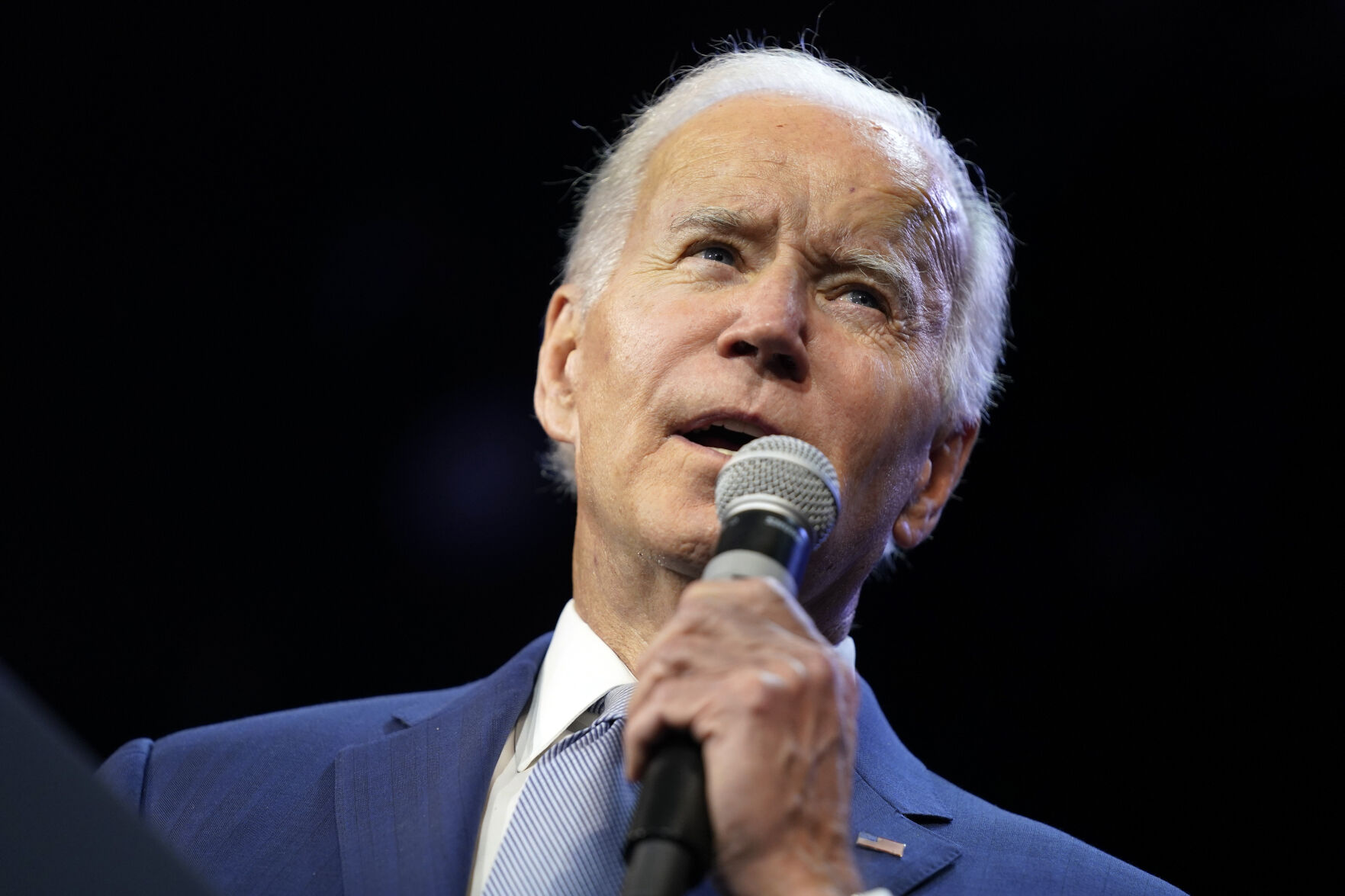 <p>President Joe Biden speaks during a Democratic National Committee event at the Howard Theatre, Tuesday, Oct. 18, 2022, in Washington. (AP Photo/Evan Vucci)</p>   PHOTO CREDIT: Evan Vucci - staff, AP