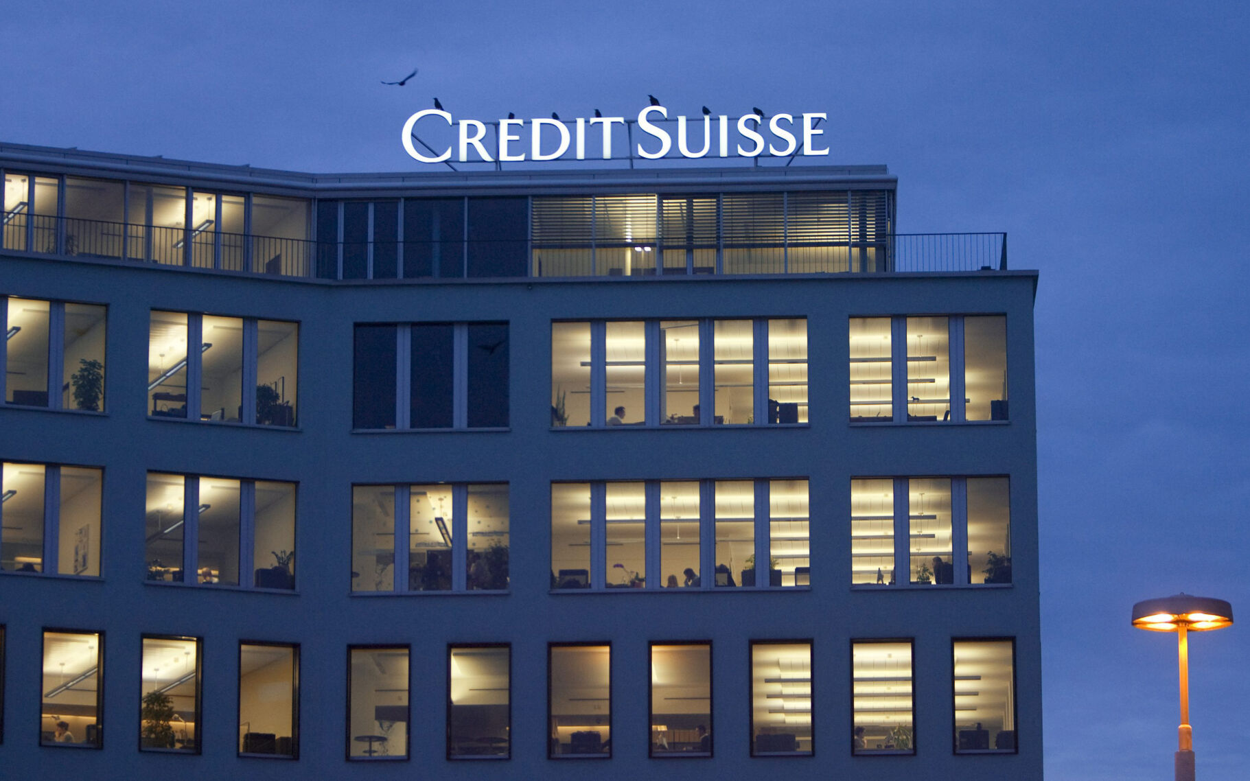 <p>FILE- The logo of Credit Suisse is seen at a building in the Brunau quarters in Zurich, Switzerland, Tuesday, Dec. 9, 2008. Swiss banking giant Credit Suisse has agreed to pay the French government 238 million euros in a tax fraud settlement deal announced Monday. (AP Photo/Keystone, Gaetan Bally, File)</p>   PHOTO CREDIT: Gaetan Bally - foreign subscriber, KEYSTONE