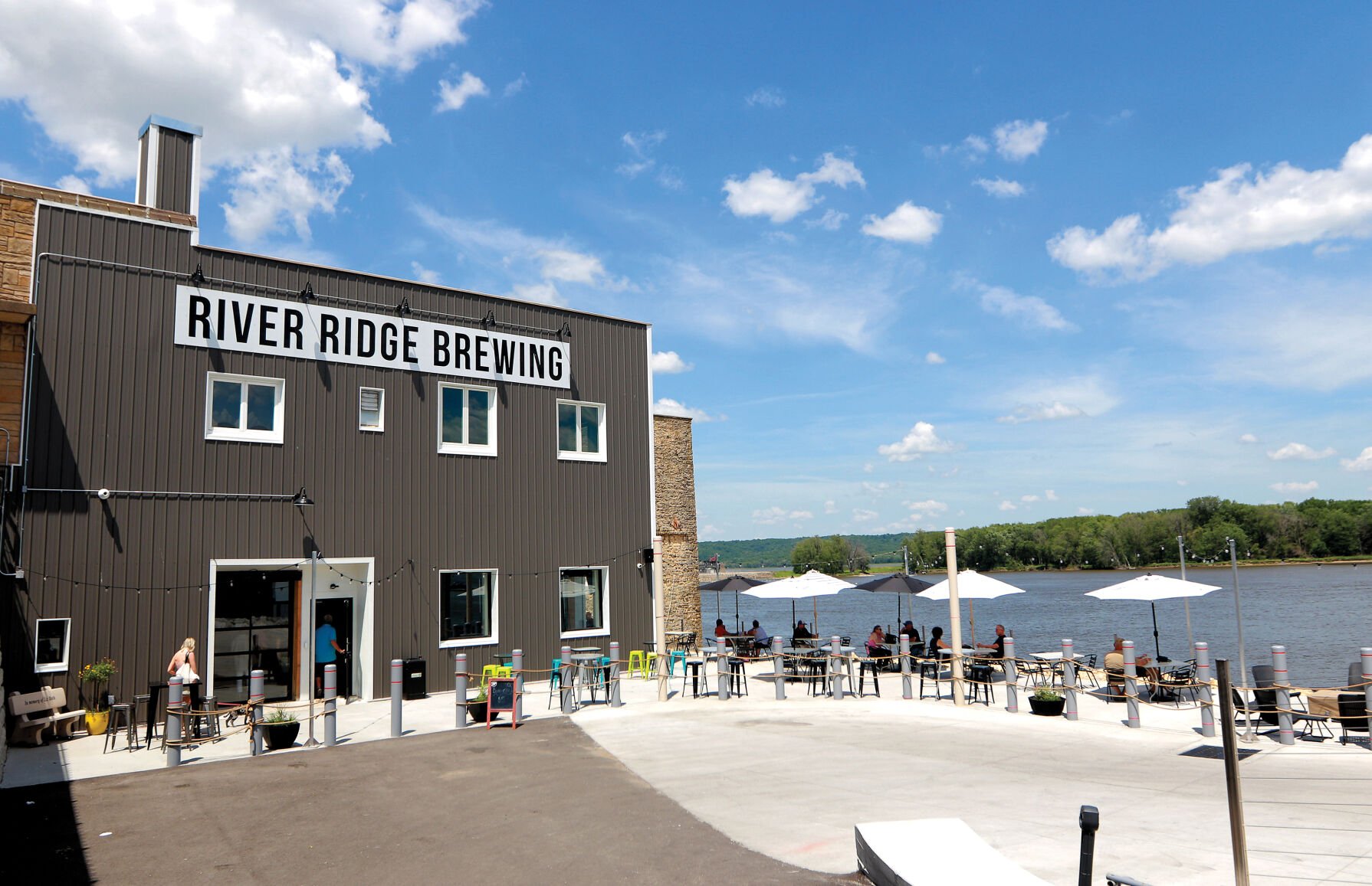 River Ridge Brewing open in Bellevue, Iowa.    PHOTO CREDIT: Katie Goodale