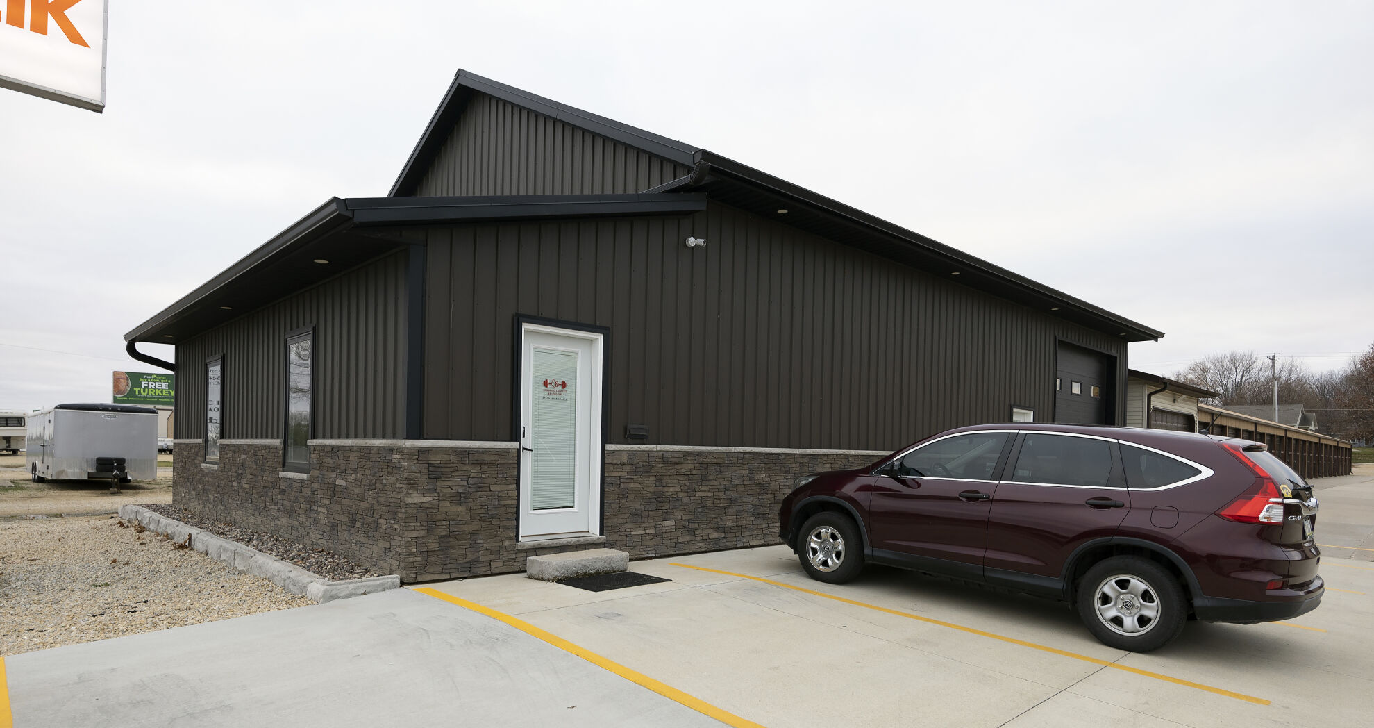 Exterior of Cardinal Crossfit that will soon relocate and become Timber City Fitness in Maquoketa, Iowa. Photo taken Friday, Nov. 12, 2022.    PHOTO CREDIT: Stephen Gassman