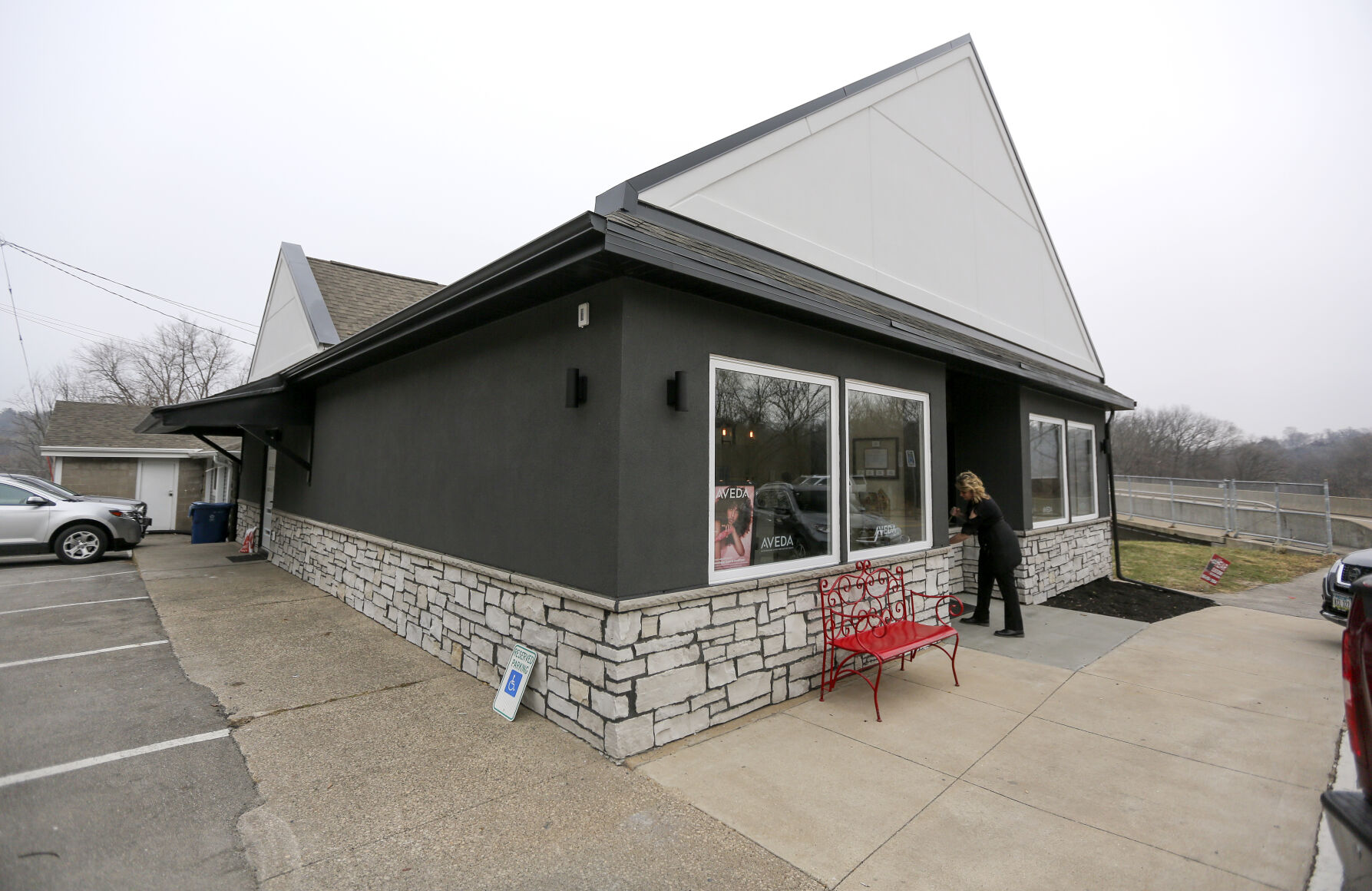 The Meraki Salon and Spa and Extension Bar is located on Rockdale Road in Dubuque.    PHOTO CREDIT: Dave Kettering
