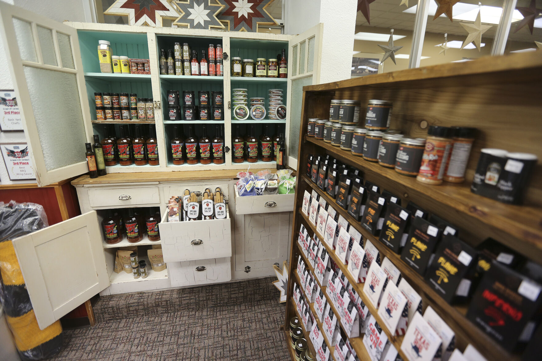 Some of the dry goods for sale at Simply Parker