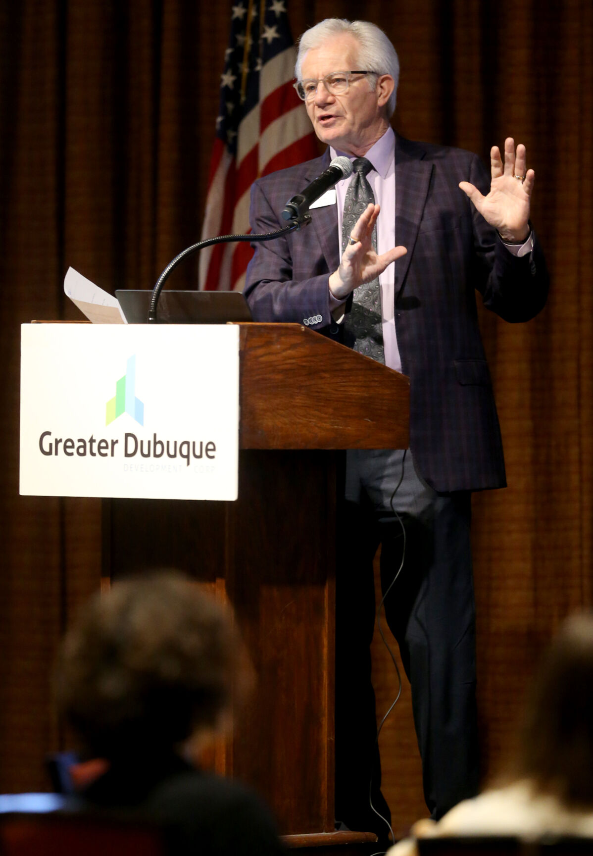 Rick Dickinson, president and CEO of Greater Dubuque Development Corp.    PHOTO CREDIT: JESSICA REILLY