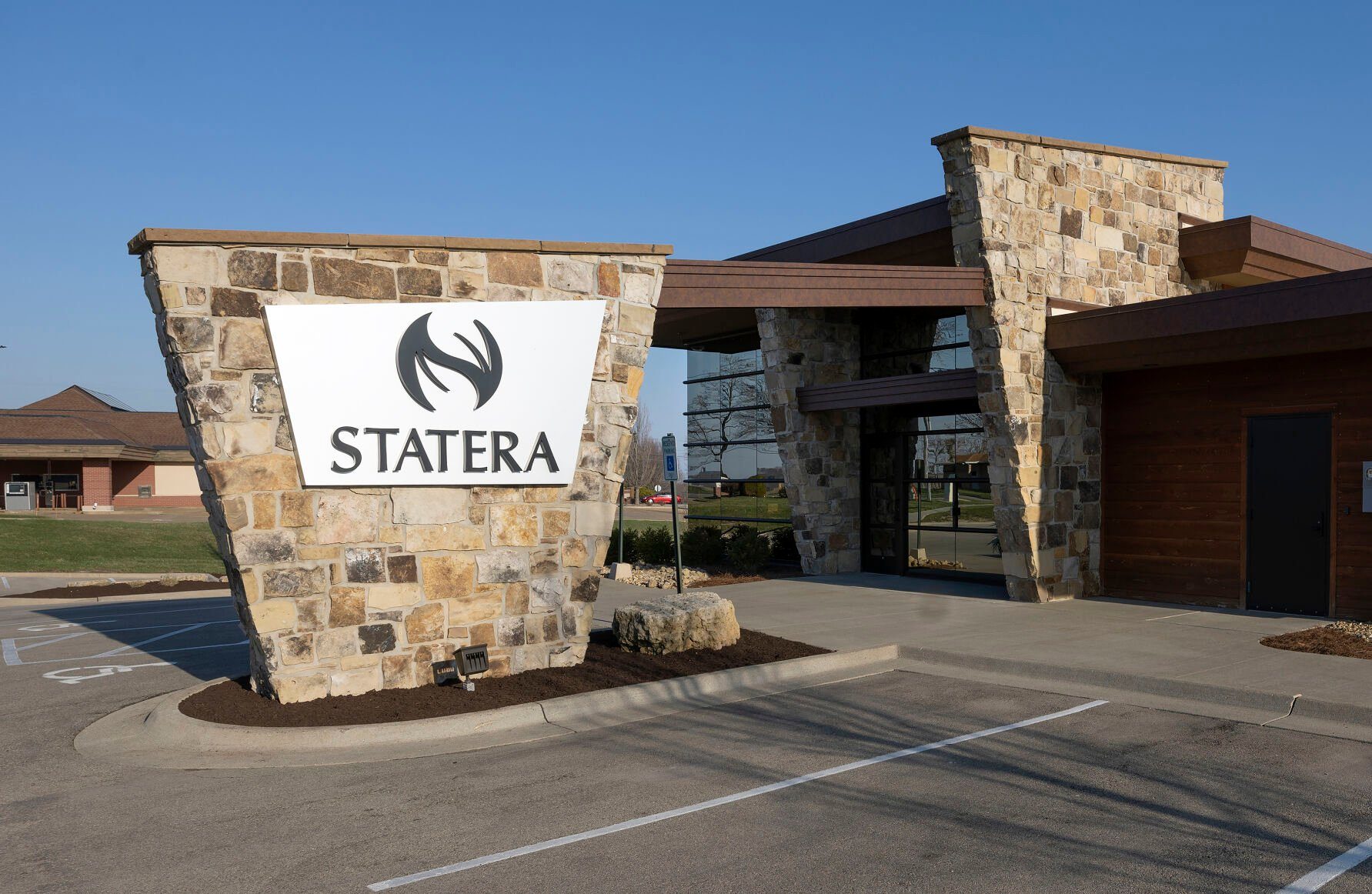 Exterior of Statera in Dubuque on Friday, April 7, 2023.    PHOTO CREDIT: Stephen Gassman