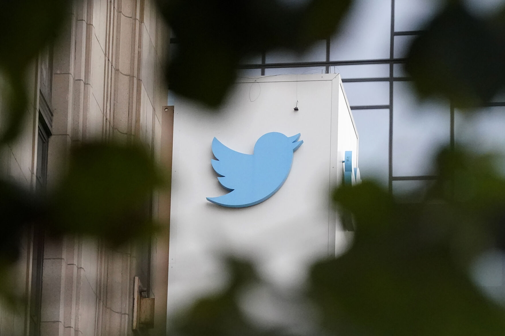 <p>FILE - A sign at Twitter headquarters is shown in San Francisco, Dec. 8, 2022. Twitter has quietly removed a policy against the “targeted misgendering or deadnaming of transgender individuals,” raising concerns that the Elon Musk-owned platform is becoming less safe for marginalized groups. (AP Photo/Jeff Chiu, File)</p>   PHOTO CREDIT: Jeff Chiu - staff, AP