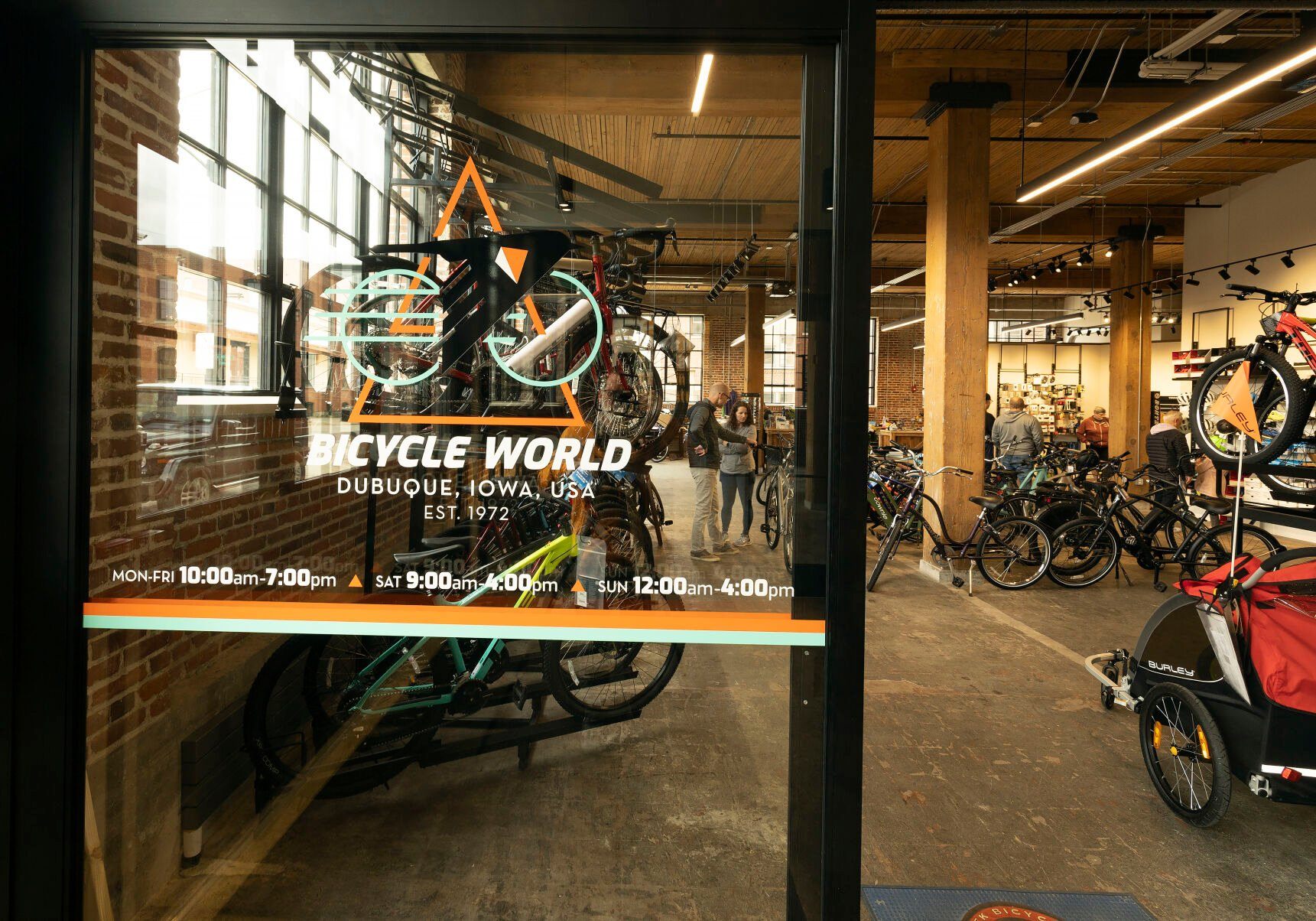 Entrance to Bicycle World