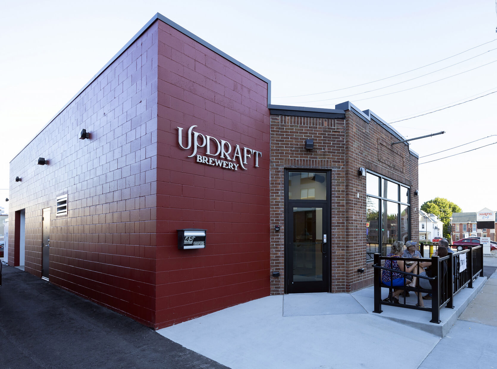 Exterior of UpDraft Brewery in Platteville, Wis., on Tuesday, Aug. 15, 2023.    PHOTO CREDIT: Gassman