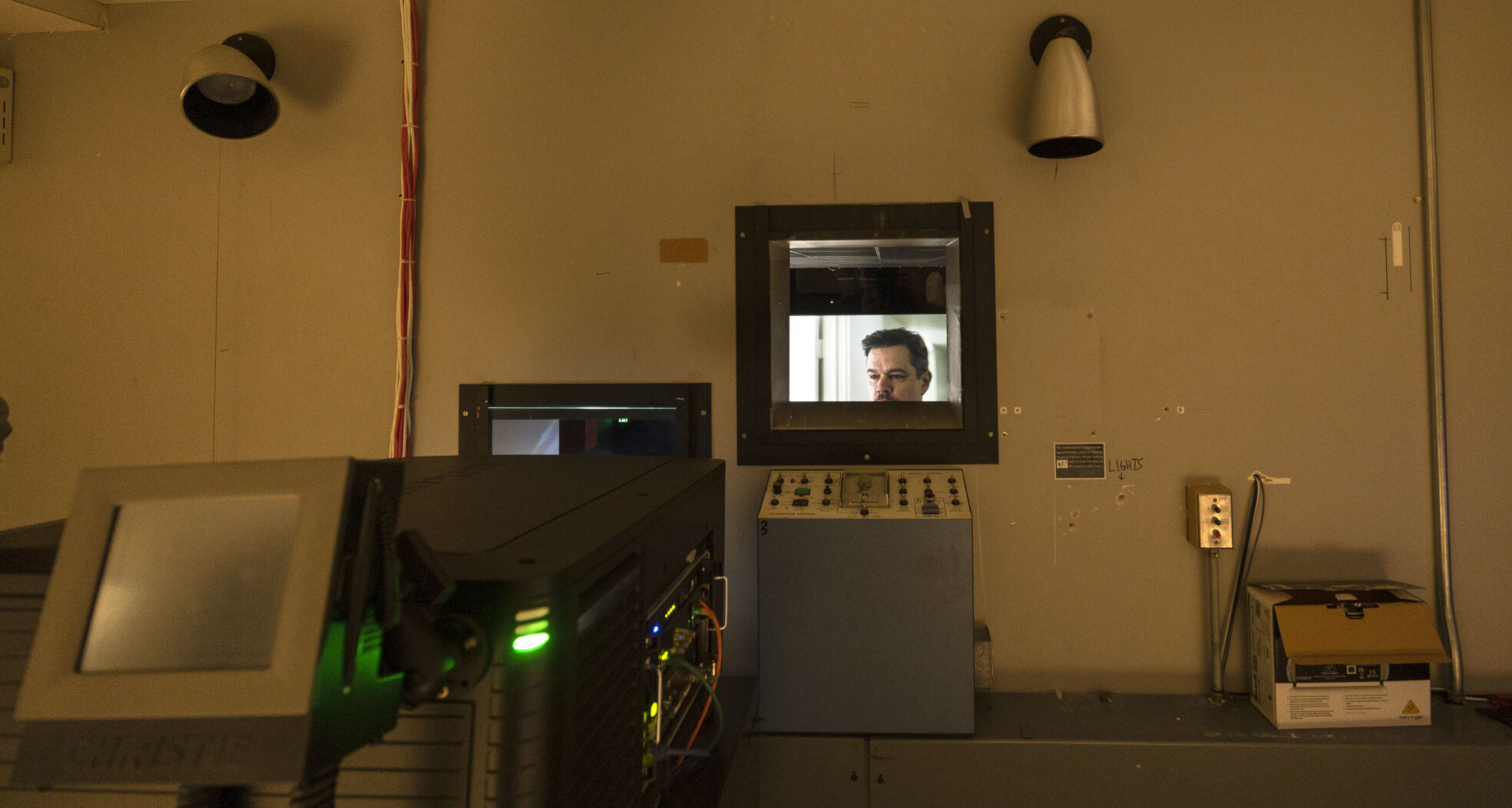 The projection room at Phoenix Theatres in Dubuque.    PHOTO CREDIT: Stephen Gassman
Telegraph Herald