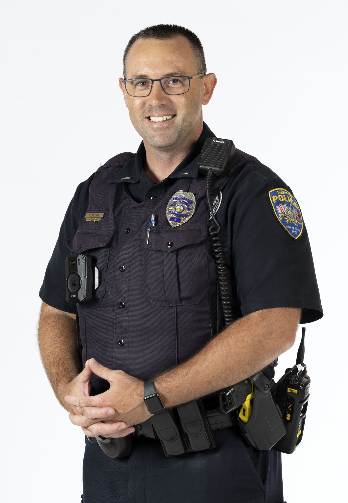 Lieutenant Richard Fullmer, with the Dubuque Police Department, is a Rising Star.    PHOTO CREDIT: Stephen Gassman