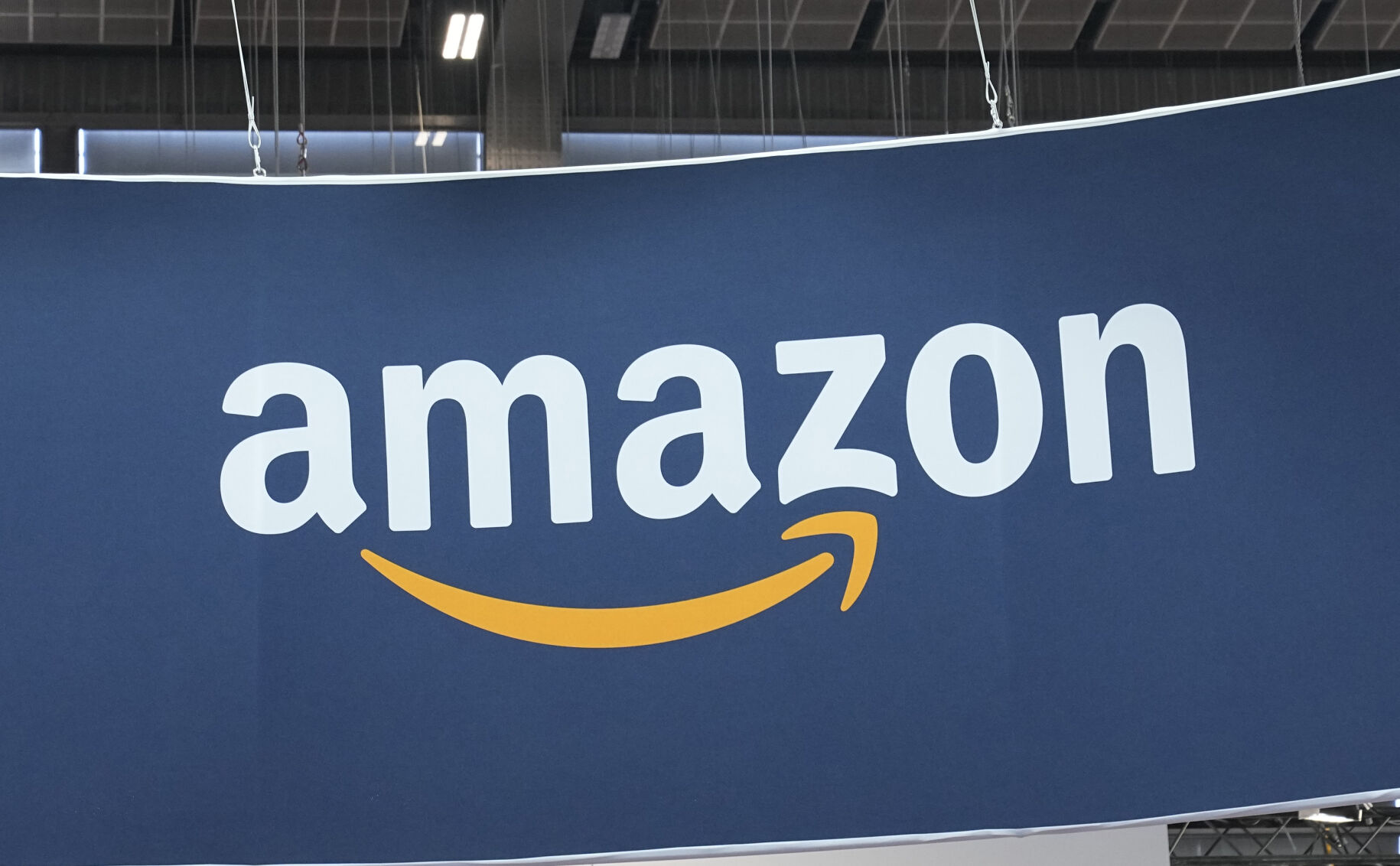 <p>FILE - The Amazon logo is photographed at the Vivatech show in Paris, on June 15, 2023. Amazon is investing up to $4 billion in Anthropic and taking a minority stake in the artificial intelligence startup, the two companies said Monday Sept. 25, 2023. (AP Photo/Michel Euler, File)</p>   PHOTO CREDIT: Michel Euler 