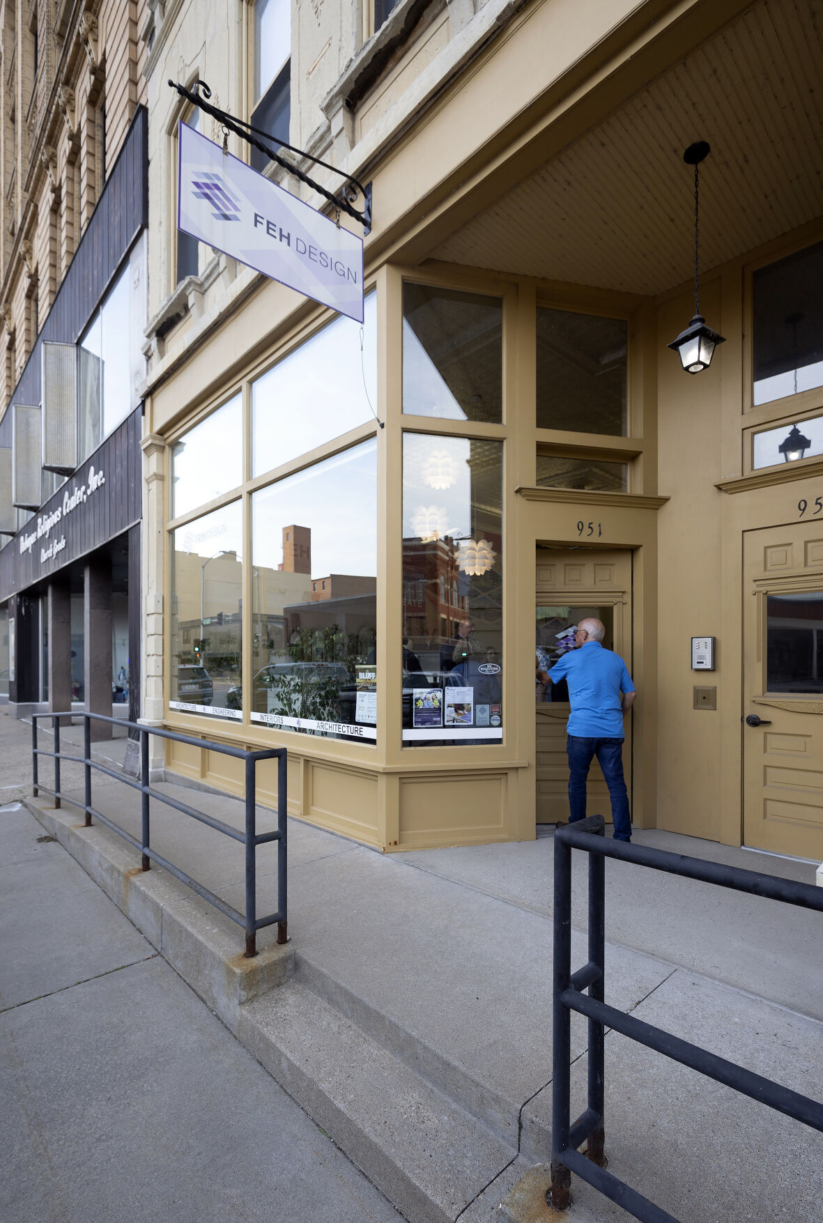FEH Design in Dubuque hosts the September Business After Hours.    PHOTO CREDIT: Stephen Gassman