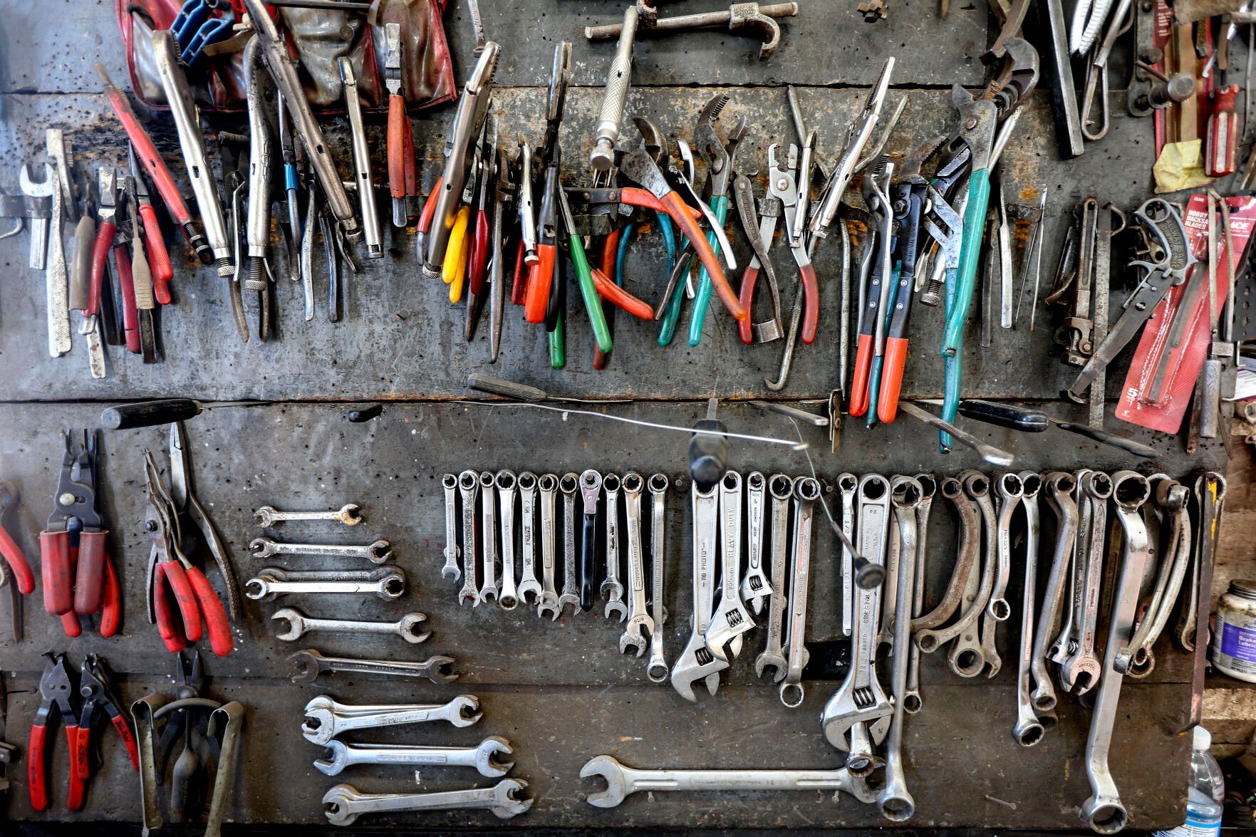 Tools of the trade at Spoerl Automotive in Sherrill, Iowa. The business has been operating at the same location since 1917.    PHOTO CREDIT: Dave Kettering
Telegraph Herald