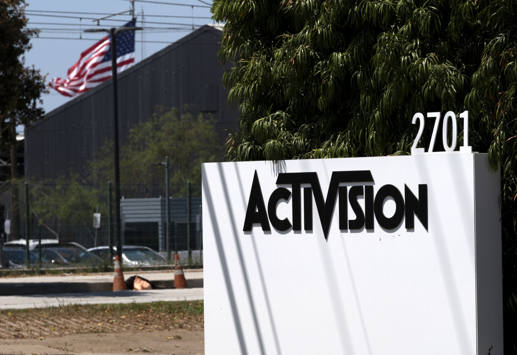 <p>FILE - A sign is seen outside the Activision building in Santa Monica, Calif. on June 21, 2023. Microsoft’s purchase of video game maker Activision Blizzard won final approval Friday, Oct. 13, from Britain’s competition watchdog, reversing its earlier decision to block the $69 billion deal and removing a last obstacle for one of the largest tech transactions in history. (AP Photo/Richard Vogel, File)</p>   PHOTO CREDIT: Richard Vogel - staff, ASSOCIATED PRESS
