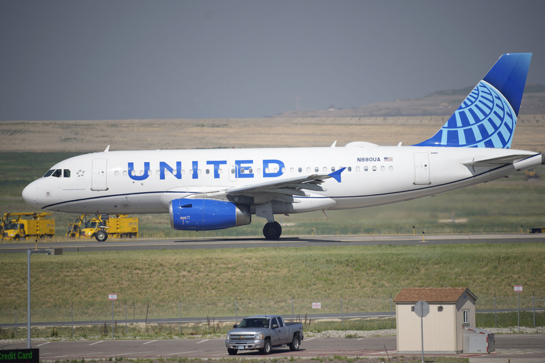 <p>FILE - In this July 2, 2021 file photo, a United Airlines jetliner taxis down a runway for take off from Denver International Airport in Denver. United Airlines reports earnings on Tuesday, Oct. 17, 2023. (AP Photo/David Zalubowski, file)</p>   PHOTO CREDIT: David Zalubowski 