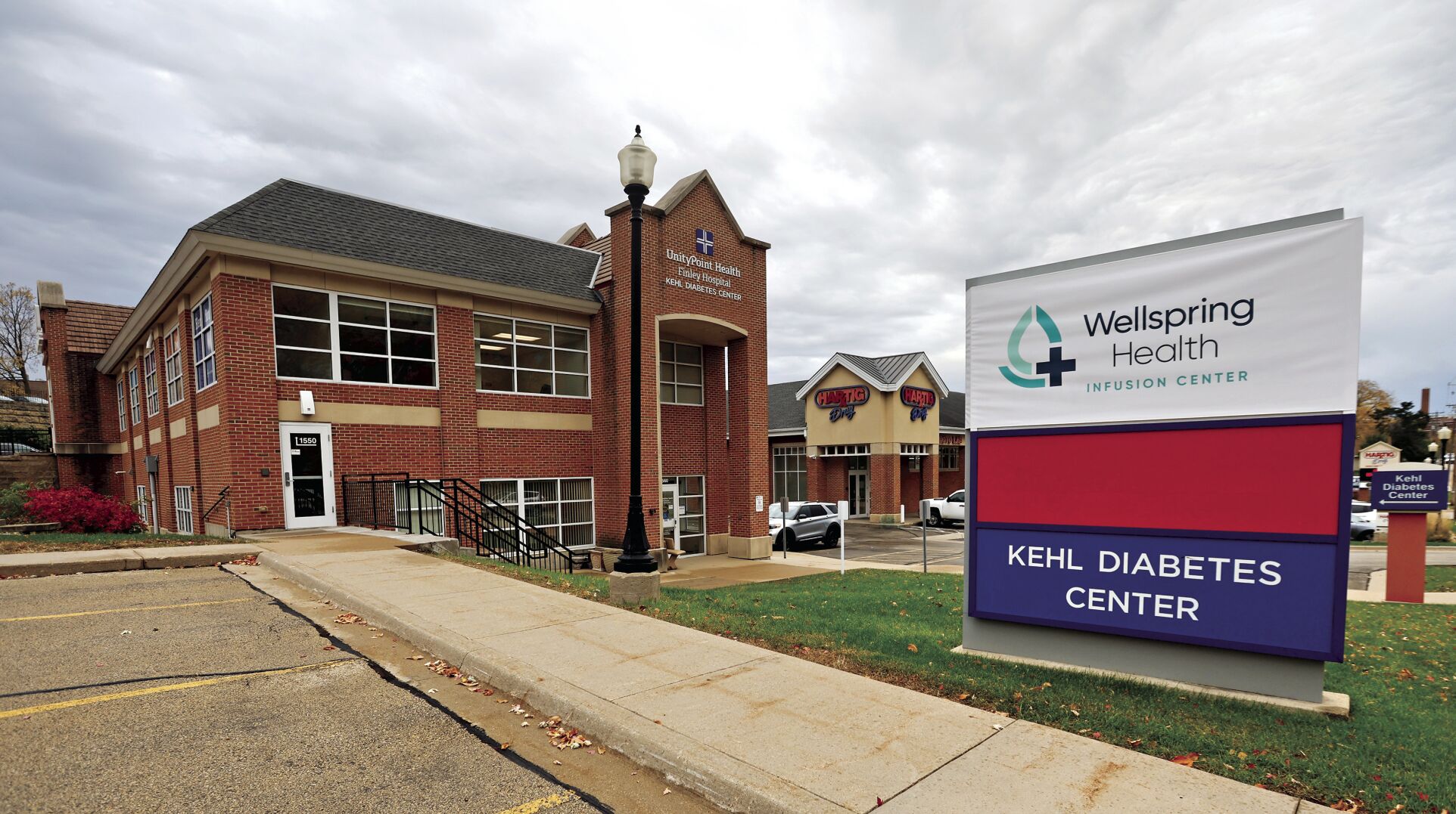 Wellspring Health infusion center is located at 1550 University Ave. in Dubuque.    PHOTO CREDIT: JESSICA REILLY