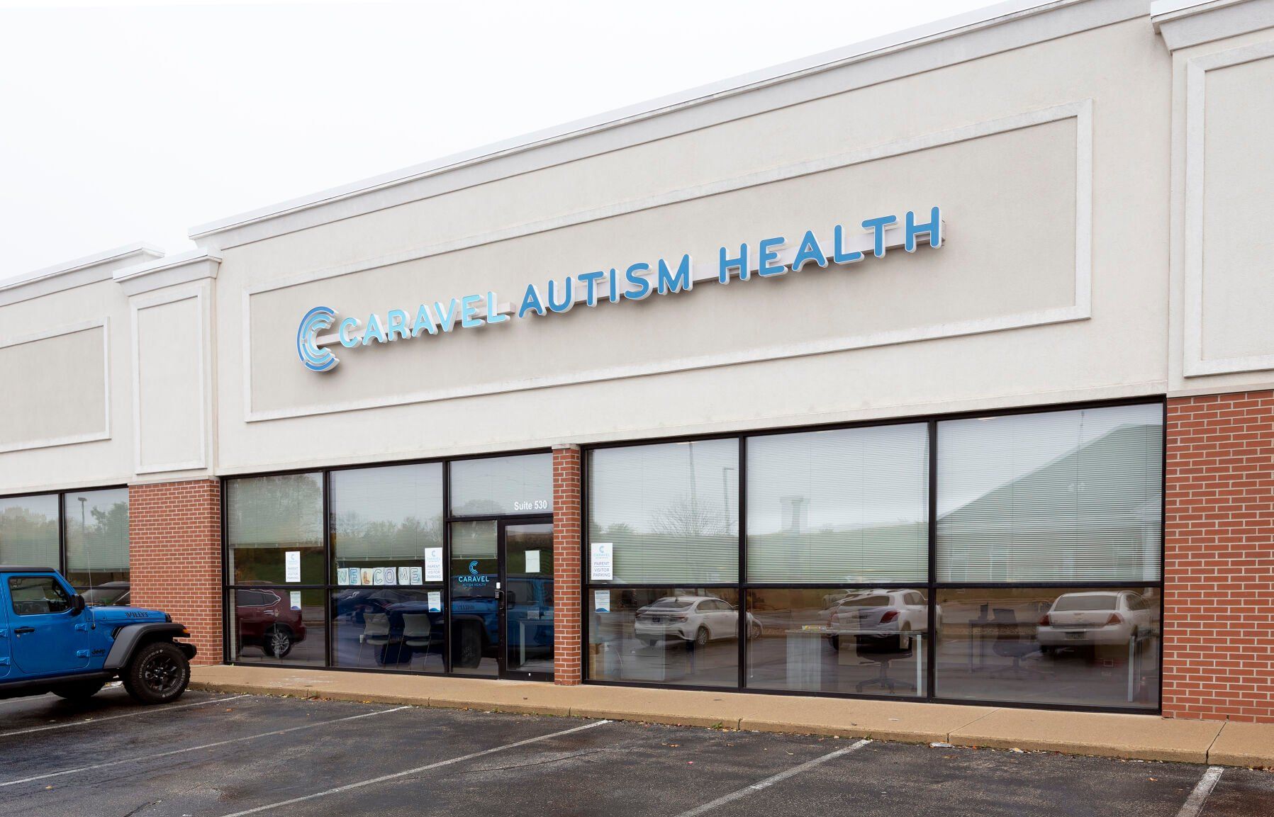 Exterior of Caravel Autism Health in Dubuque on Friday, Oct. 27, 2023.    PHOTO CREDIT: Stephen Gassman