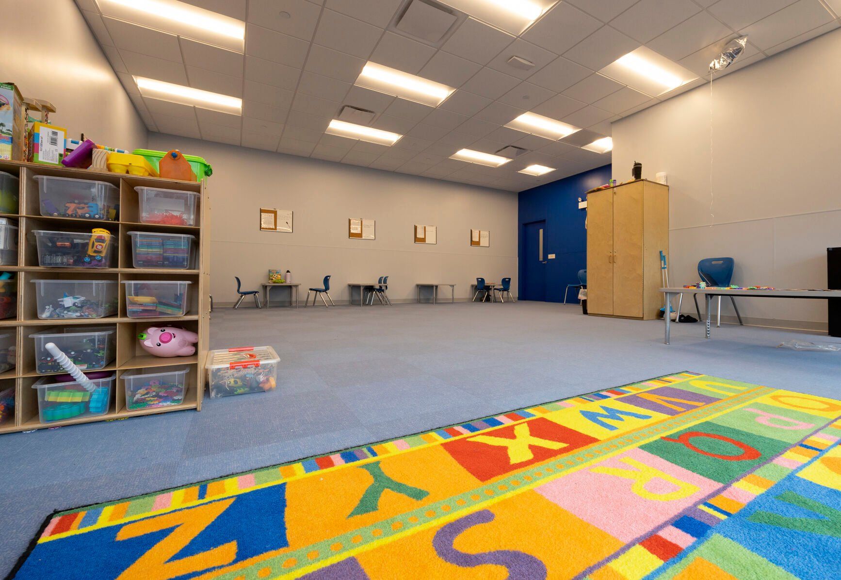 A classroom at Caravel Autism Health in Dubuque.    PHOTO CREDIT: Stephen Gassman